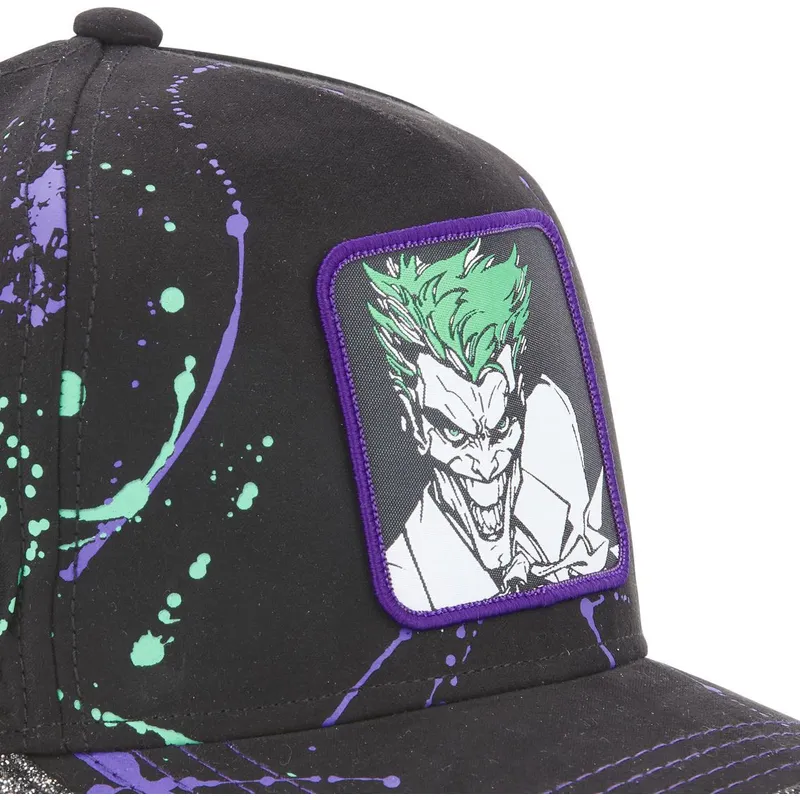 schwarze-und-violette-verstellbare-curved-cap-joker-tag-jok-dc-comics-von-capslab