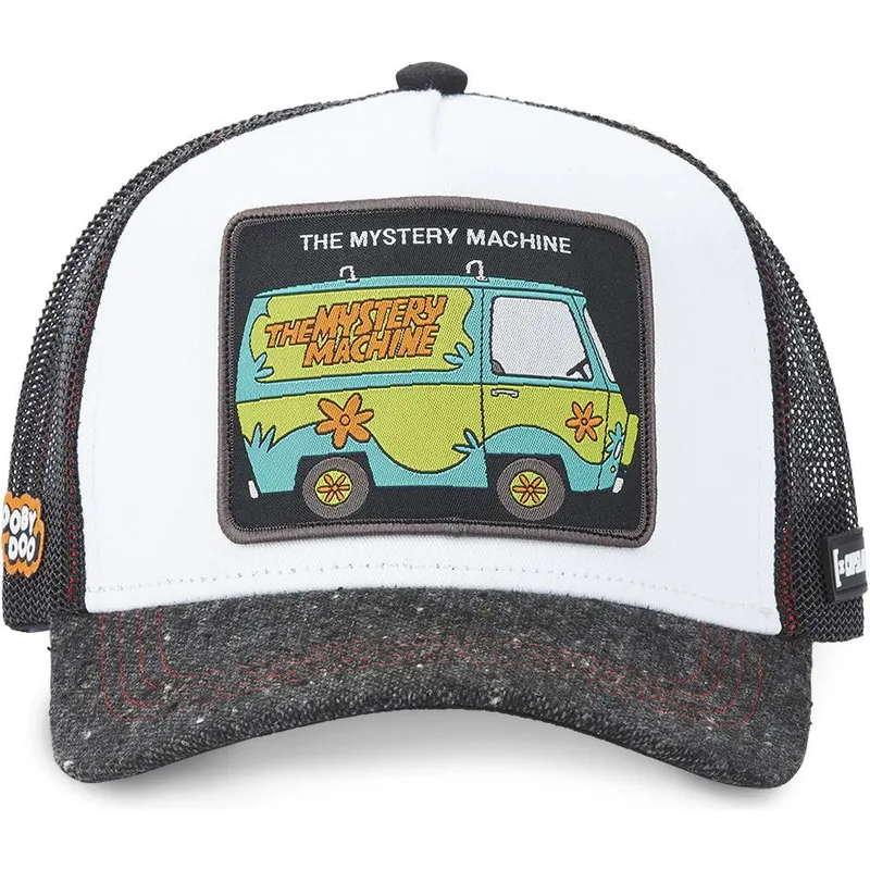 shapka-izvita-traker-byala-snapbek-mac-the-mystery-machine-scooby-doo-ot-capslab