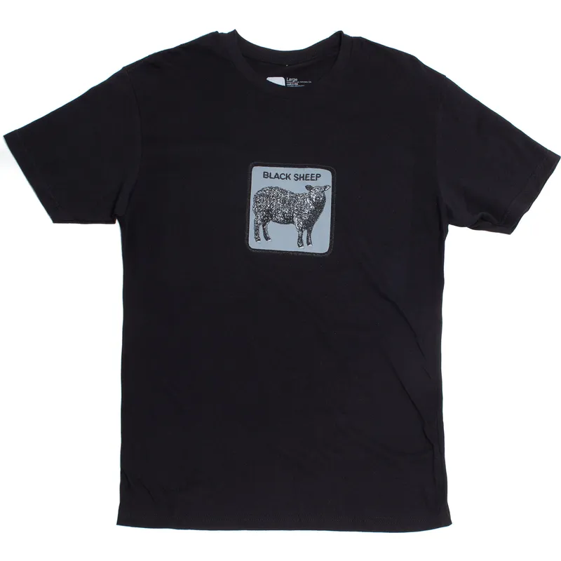 teniska-ks-rkav-cherna-na-black-sheep-herd-me-the-farm-ot-goorin-bros