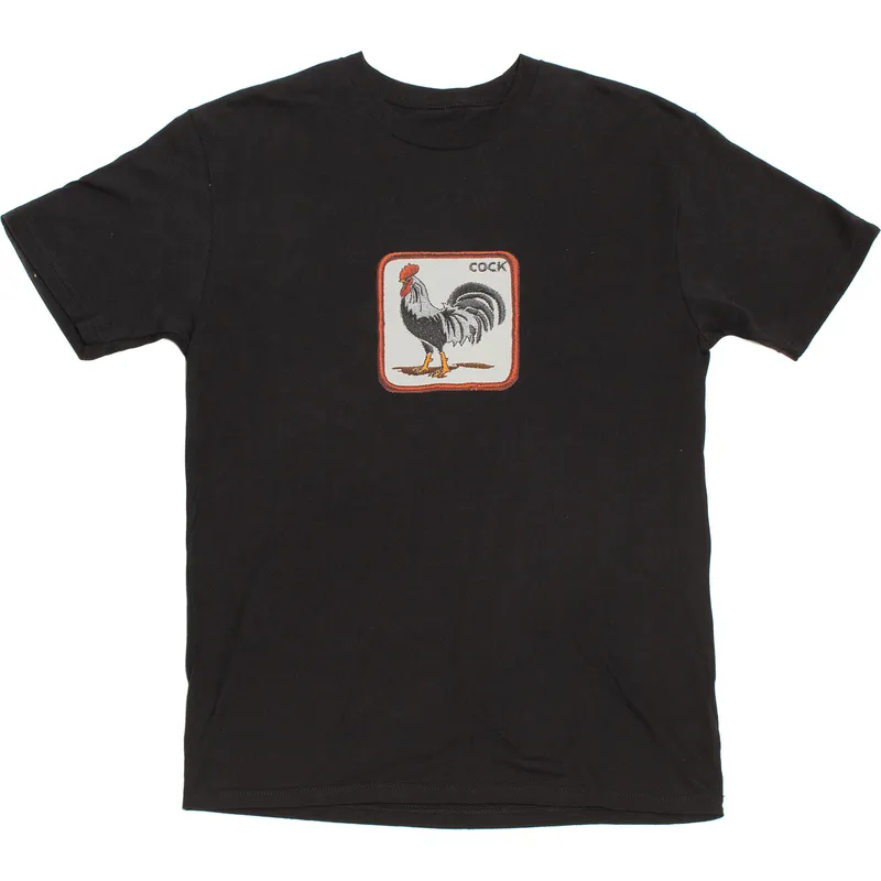 teniska-ks-rkav-cherna-na-cock-clucker-the-farm-ot-goorin-bros