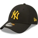 shapka-izvita-cherna-reguliruem-9forty-diamond-era-na-new-york-yankees-mlb-ot-new-era