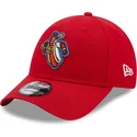 shapka-izvita-chervena-reguliruem-9forty-na-reading-fightin-phils-milb-ot-new-era