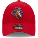 shapka-izvita-chervena-reguliruem-9forty-na-reading-fightin-phils-milb-ot-new-era