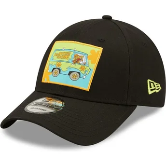 schwarze-verstellbare-9forty-kappe-the-mystery-machine-scooby-doo-von-new-era