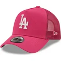 shapka-izvita-traker-roza-snapbek-a-frame-tonal-mesh-na-los-angeles-dodgers-mlb-ot-new-era
