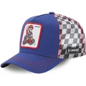 blaue-trucker-kappe-mario-kart-smk-mar2-super-mario-bros-von-capslab