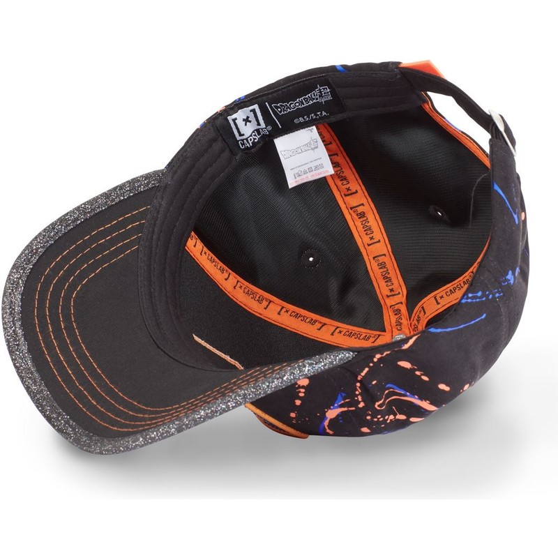 Gorra curva negra ajustable Son Goku Ultra Instinct TAG GOK2 Dragon Ball de Capslab: Gorra curva negra ajustable Son Goku Ultra Instinct TAG GOK2 Dragon Ball de Capslab: