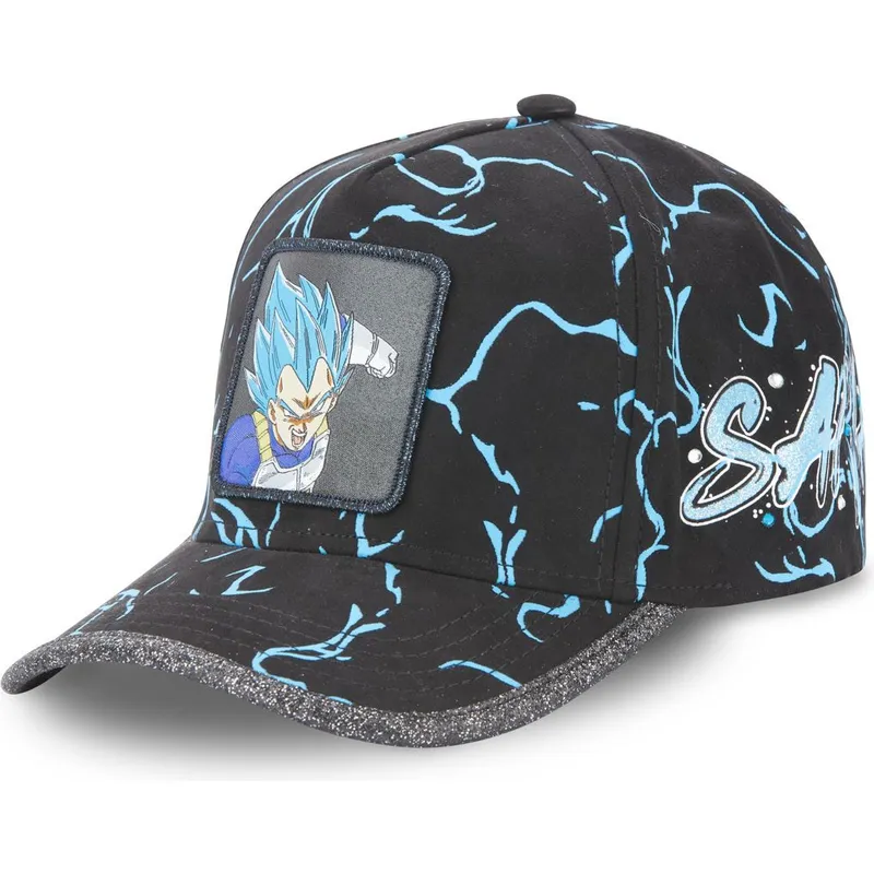 shapka-izvita-cherna-reguliruem-super-saiyan-blue-tag-veg1-vedzhita-dragon-ball-ot-capslab