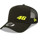 shapka-izvita-traker-cherna-snapbek-a-frame-repreve-flawless-na-valentino-rossi-vr46-motogp-ot-new-era