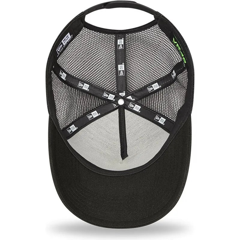 shapka-izvita-traker-cherna-snapbek-a-frame-repreve-flawless-na-valentino-rossi-vr46-motogp-ot-new-era