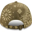 shapka-izvita-zelena-reguliruem-9forty-paisley-print-na-new-york-yankees-mlb-ot-new-era