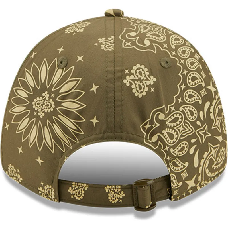 shapka-izvita-zelena-reguliruem-9forty-paisley-print-na-new-york-yankees-mlb-ot-new-era