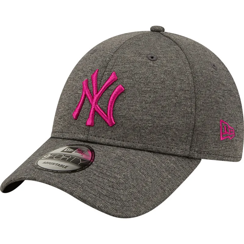 shapka-izvita-siv-reguliruem-rosa-9forty-shadow-tech-na-new-york-yankees-mlb-ot-new-era