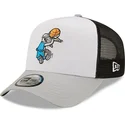 shapka-izvita-traker-siv-snapbek-a-frame-character-sports-na-bugs-bunny-looney-tunes-ot-new-era