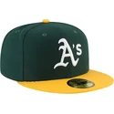 new-era-ploska-kozirka-59fifty-ac-perf-oakland-athletics-mlb-zelena-i-zhlta-prilepnala-shapka
