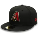 shapka-ploska-cherna-prilepnala-59fifty-ac-perf-na-arizona-diamondbacks-mlb-ot-new-era