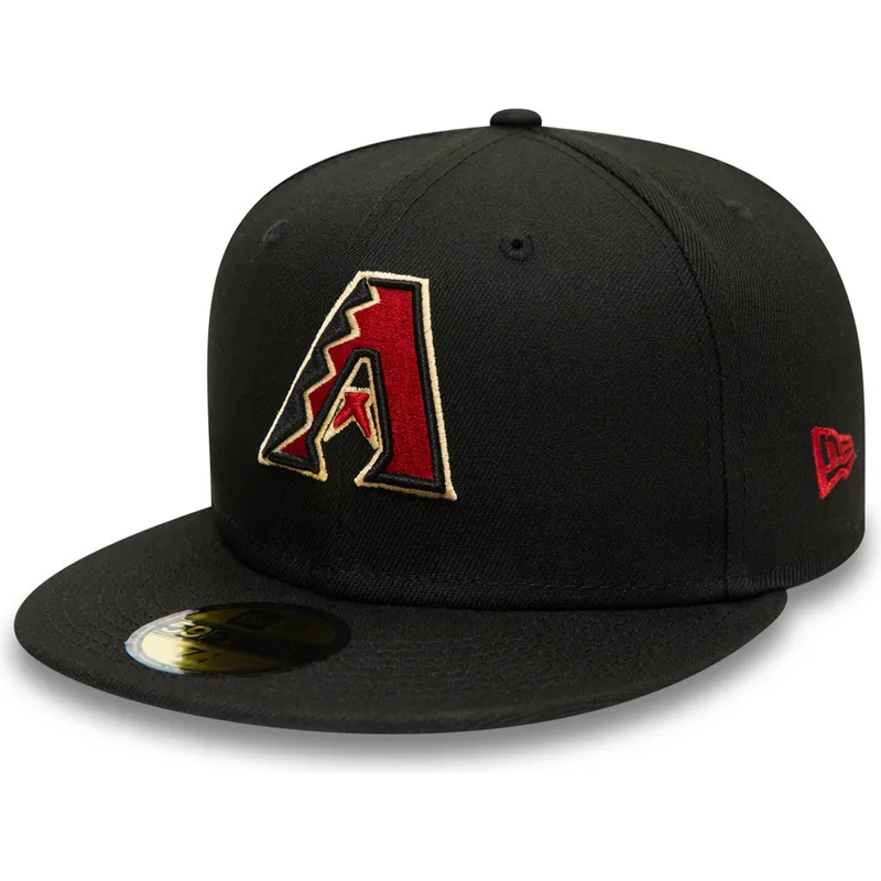 shapka-ploska-cherna-prilepnala-59fifty-ac-perf-na-arizona-diamondbacks-mlb-ot-new-era
