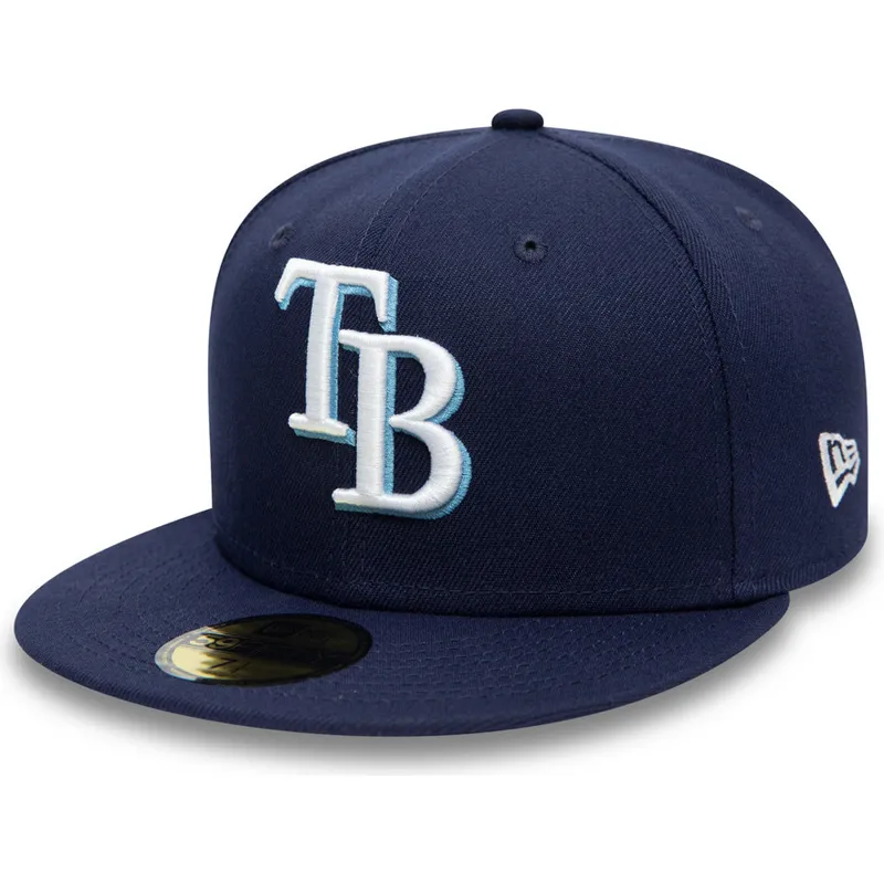 shapka-ploska-tmnosin-prilepnala-59fifty-ac-perf-na-tampa-bay-rays-mlb-ot-new-era