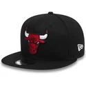 shapka-ploska-cherna-snapbek-9fifty-na-chicago-bulls-nba-ot-new-era