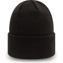 schwarze-mutze-mit-blauem-logo-knit-cuff-league-essential-der-new-york-yankees-mlb-von-new-era