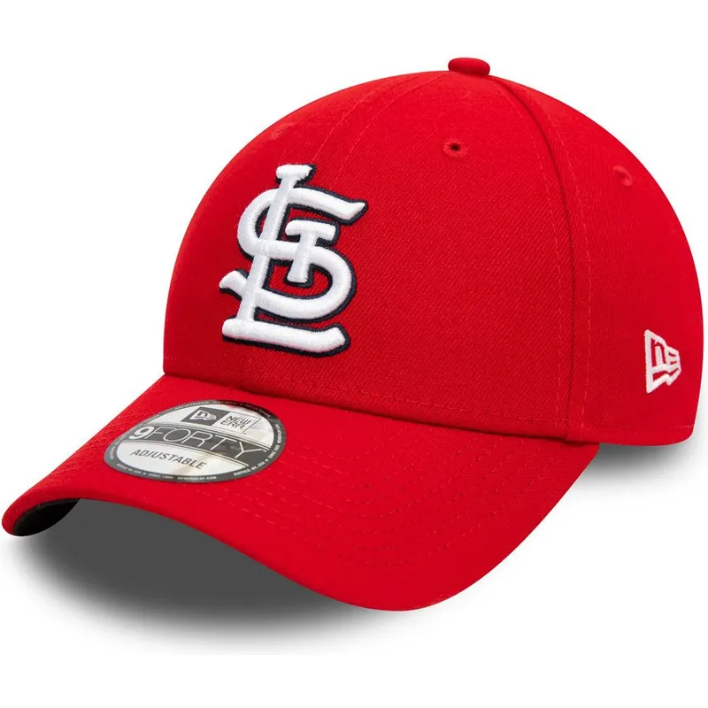 shapka-izvita-chervena-reguliruem-9forty-the-league-na-st-louis-cardinals-mlb-ot-new-era