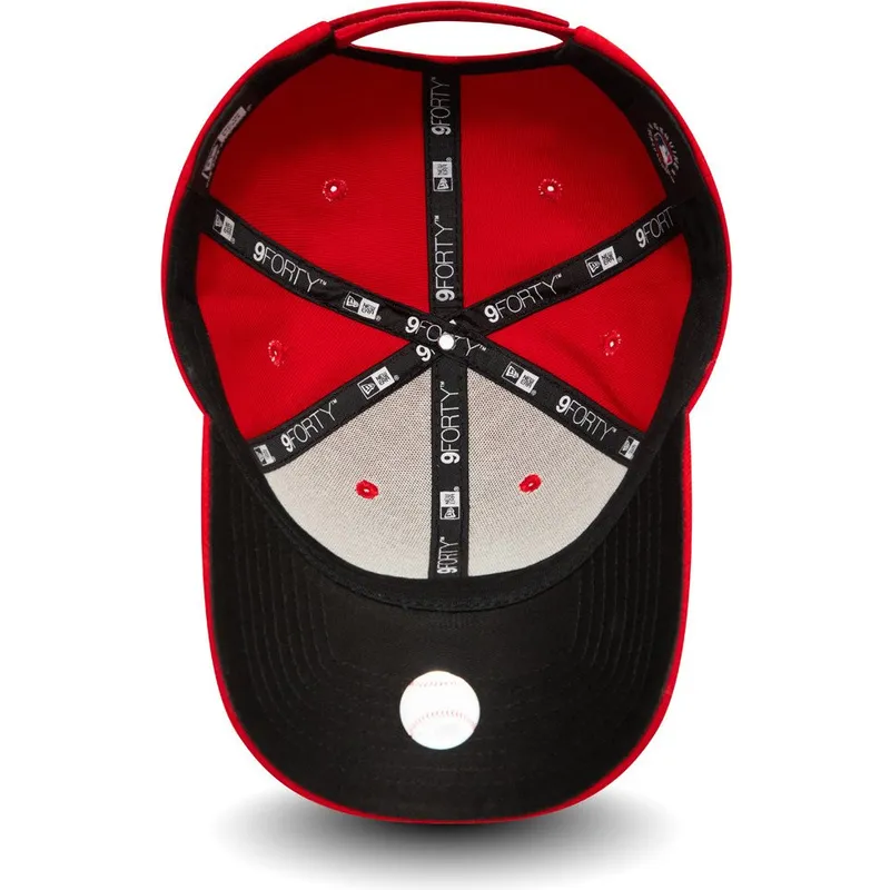 shapka-izvita-chervena-reguliruem-9forty-the-league-na-st-louis-cardinals-mlb-ot-new-era