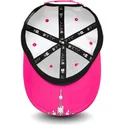 gorra-curva-blanca-azul-y-rosa-snapback-9fifty-stretch-snap-guanyu-zhou-de-alpine-formula-1-renault-de-new-era