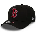 shapka-izvita-cherna-snapbek-9fifty-stretch-snap-na-boston-red-sox-mlb-ot-new-era