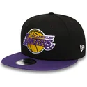 shapka-ploska-cherna-snapbek-9fifty-na-los-angeles-lakers-nba-ot-new-era