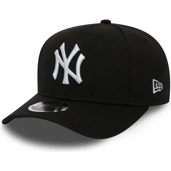 shapka-izvita-cherna-snapbek-9fifty-stretch-snap-na-new-york-yankees-mlb-ot-new-era