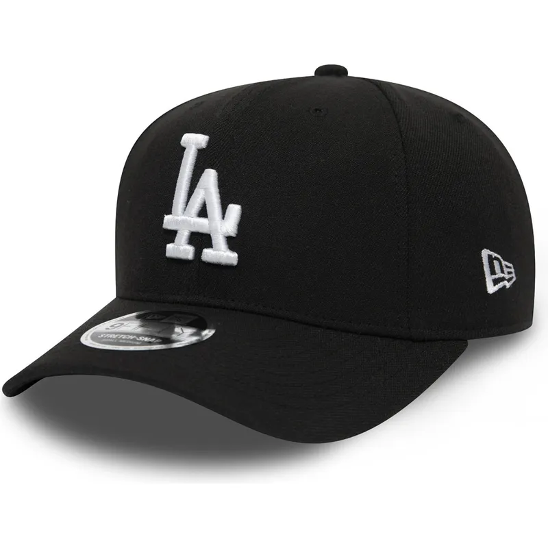 shapka-izvita-cherna-snapbek-9fifty-stretch-snap-na-los-angeles-dodgers-mlb-ot-new-era