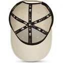 beige-gebogener-snapback-9fifty-stretch-snap-league-essential-kappe-der-new-york-yankees-mlb-von-new-era