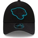 schwarze-gebogene-snapback-kappe-9forty-stretch-snap-sideline-road-der-jacksonville-jaguars-nfl-von-new-era