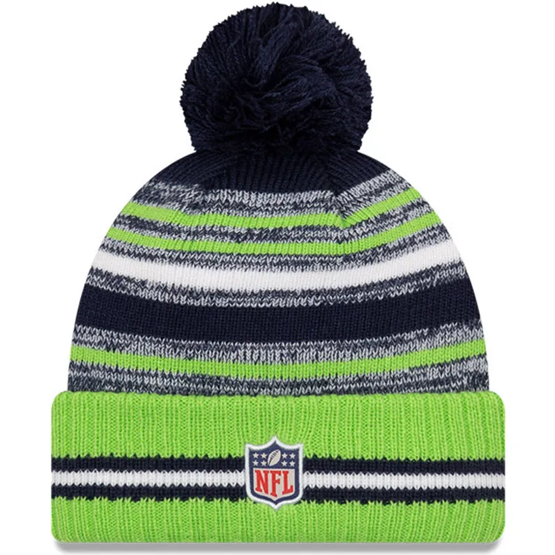 shapka-zelena-sport-sideline-na-seattle-seahawks-nfl-ot-new-era