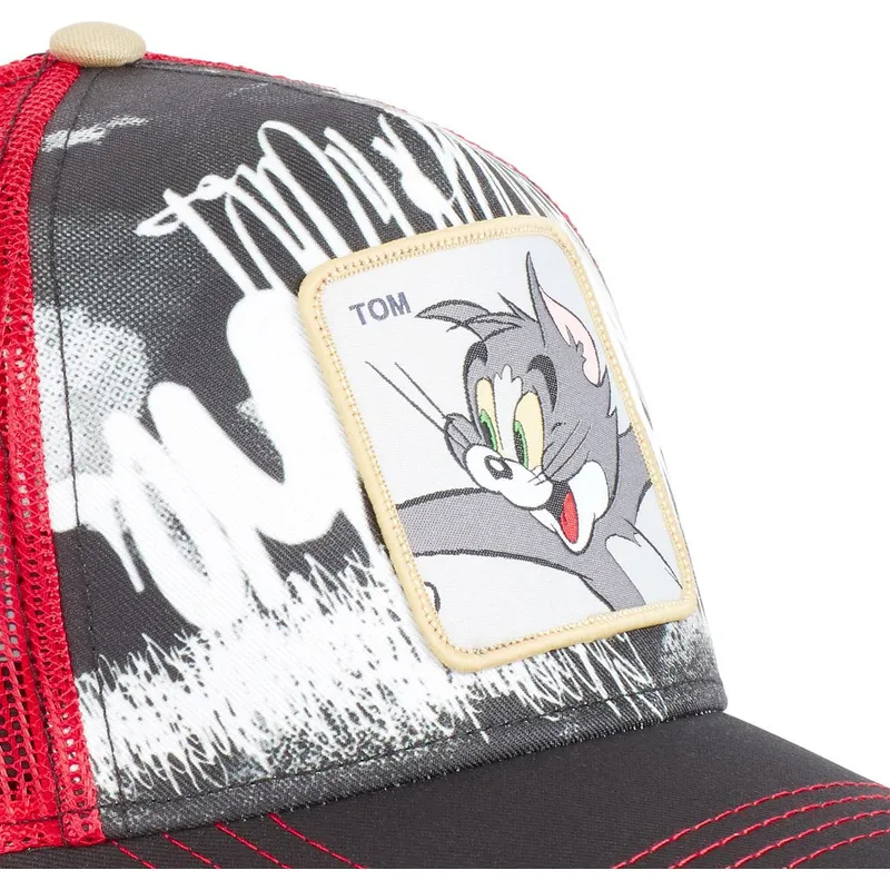 shapka-izvita-traker-cherna-snapbek-tom2-tom-looney-tunes-ot-capslab