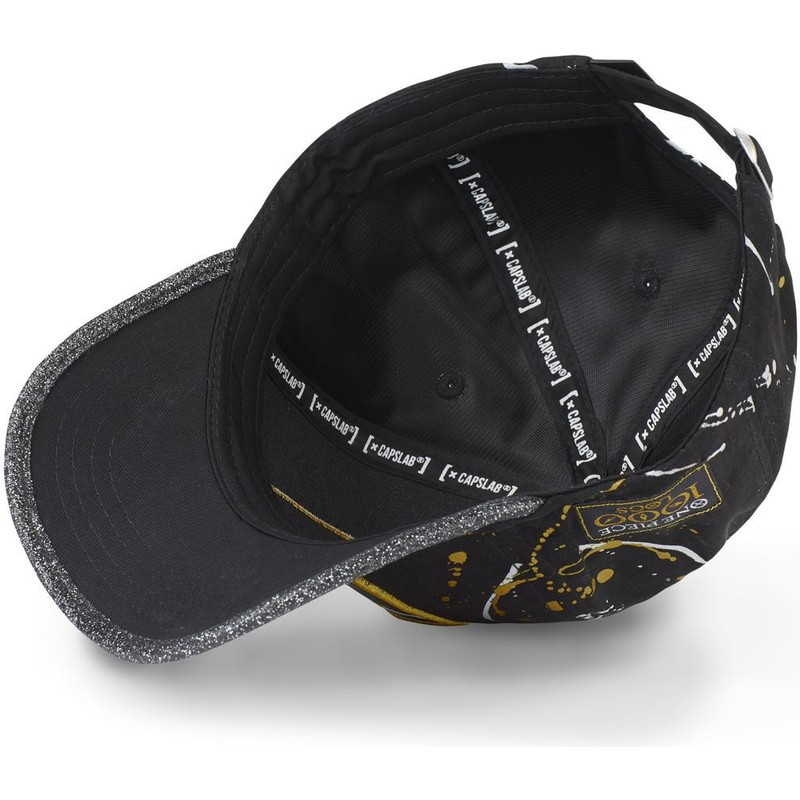 Capslab Curved Brim Straw Hat Pirates 