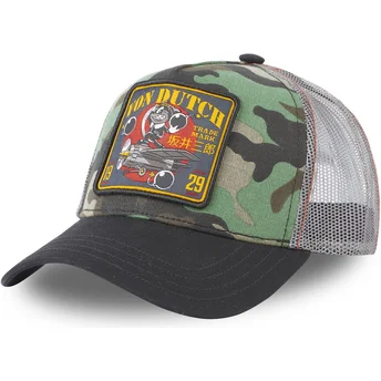 Шапка извита шапка тракер камуфлаж снапбек , SWA от Von Dutch