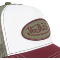 trucker-cap-weiss-grun-und-rot-sum-sum-von-von-dutch