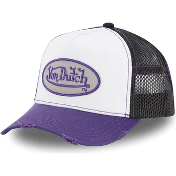 Шапка извита шапка тракер бяла снапбек , SUM PUR от Von Dutch