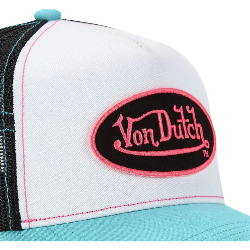 hvid-sort-og-bla-trucker-kasket-sum-pnk-fra-von-dutch