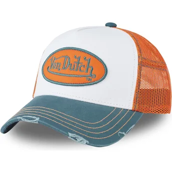 Шапка извита тракер бяла снапбек SUM HUN от Von Dutch