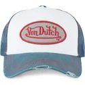 hvid-og-bla-trucker-kasket-sum-con-fra-von-dutch