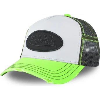 Trucker-Cap weiß, schwarz und grün SUM COL von Von Dutch