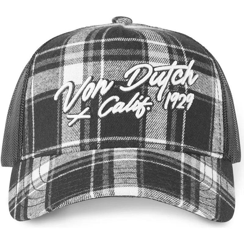 sort-trucker-kasket-california-1929-mount-fra-von-dutch