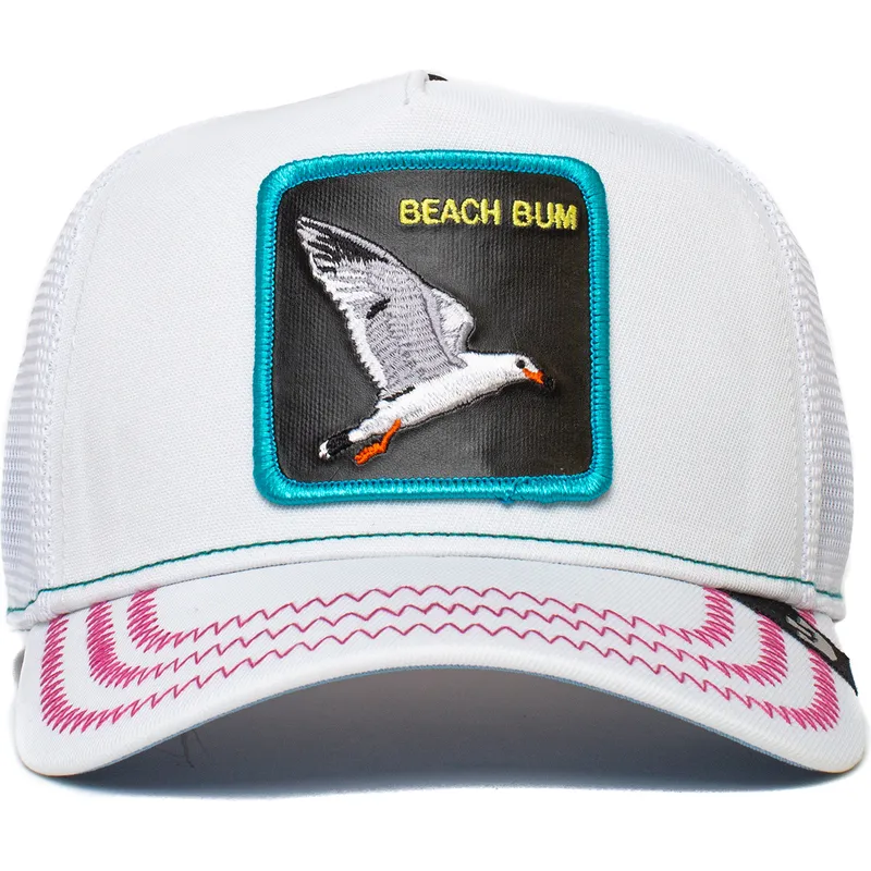 shapka-izvita-traker-byala-snapbek-beach-bum-beach-bomber-the-farm-ot-goorin-bros