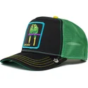 schwarze-und-grune-trucker-kappe-love-bird-twitterpated-the-farm-mit-agapornis-vogel-von-goorin-bros