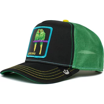 Goorin Bros. Love Bird Twitterpated The Farm Black and Green Trucker Hat
