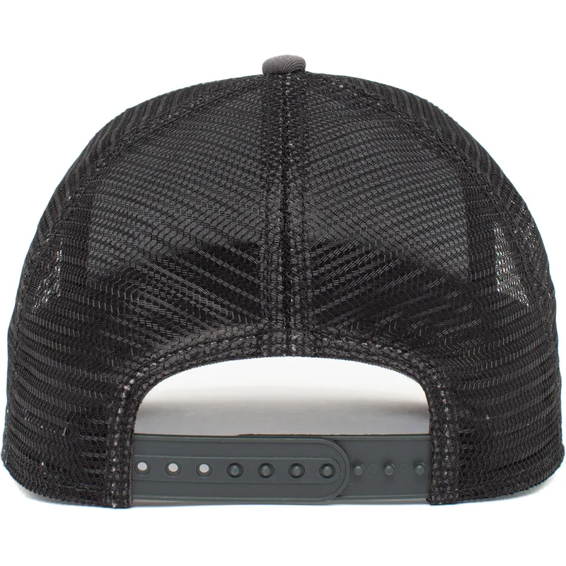 gra-trucker-kasket-med-gorilla-primal-the-farm-fra-goorin-bros