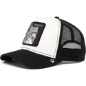 weisse-und-schwarze-leoparden-trucker-kappe-hotshot-the-farm-von-goorin-bros
