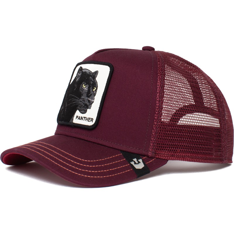 maroon trucker hat